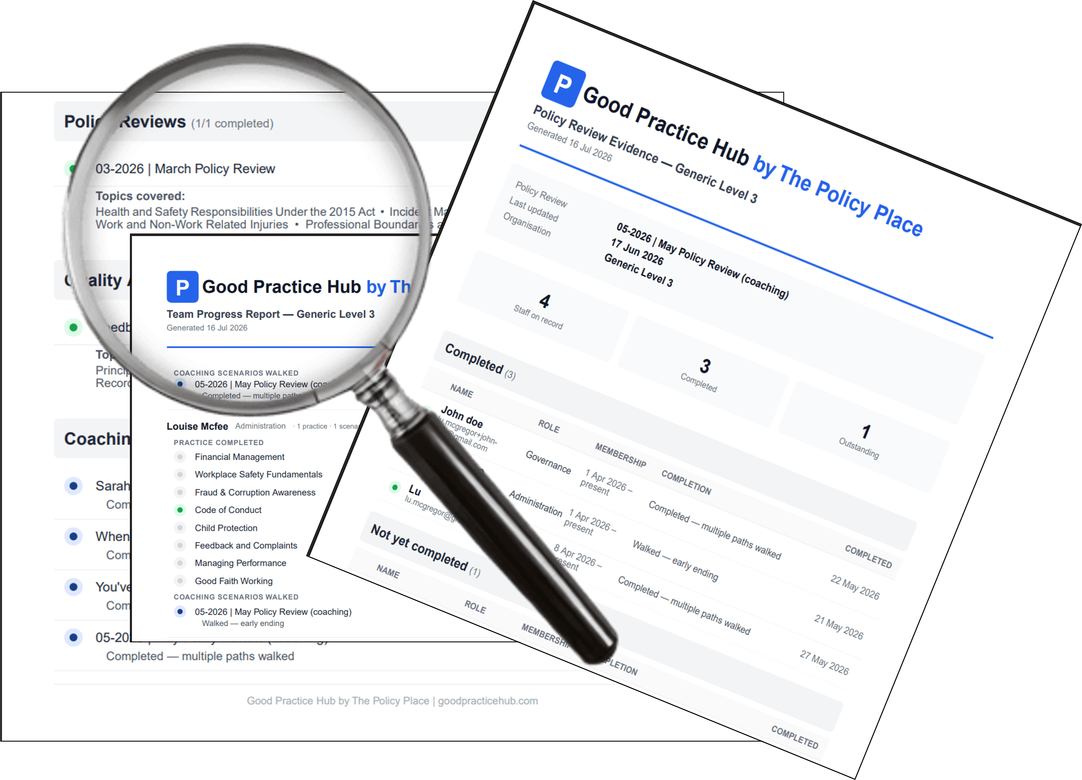 Downloading your evidence for your funder (FREE PLAN)