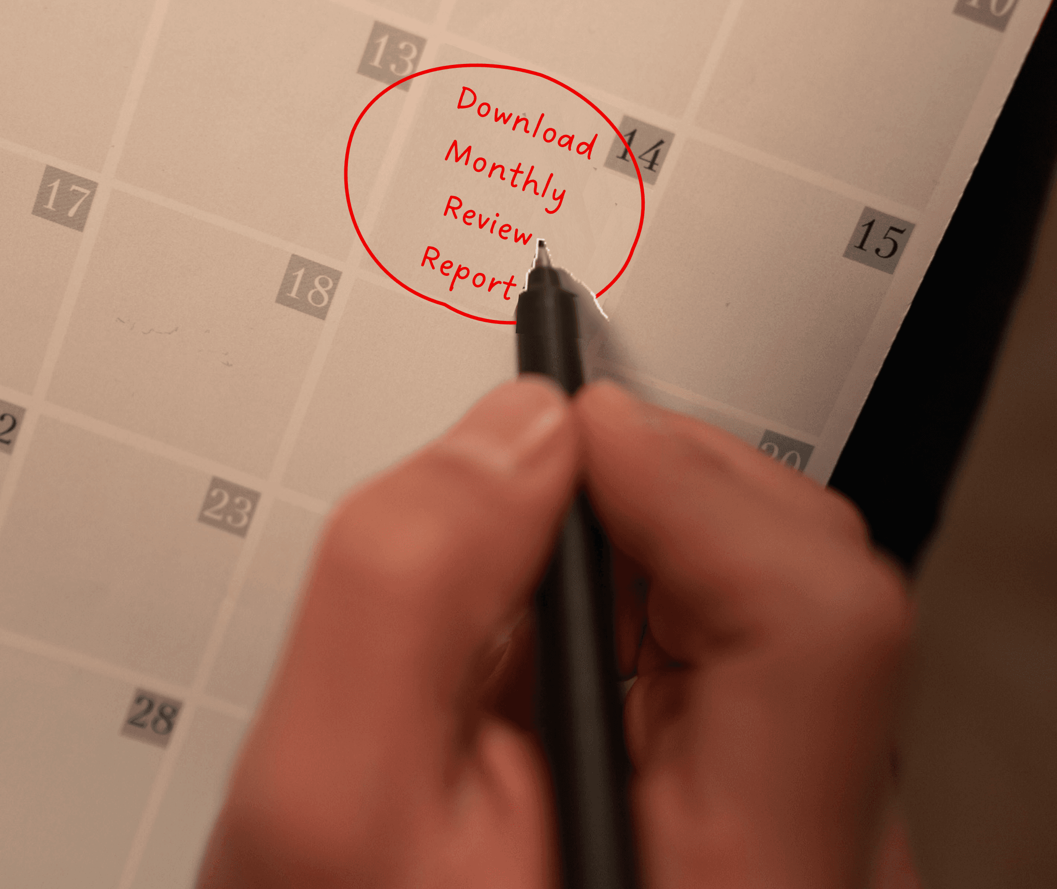 Monitor and download your Monthly Policy Review evidence for your funder