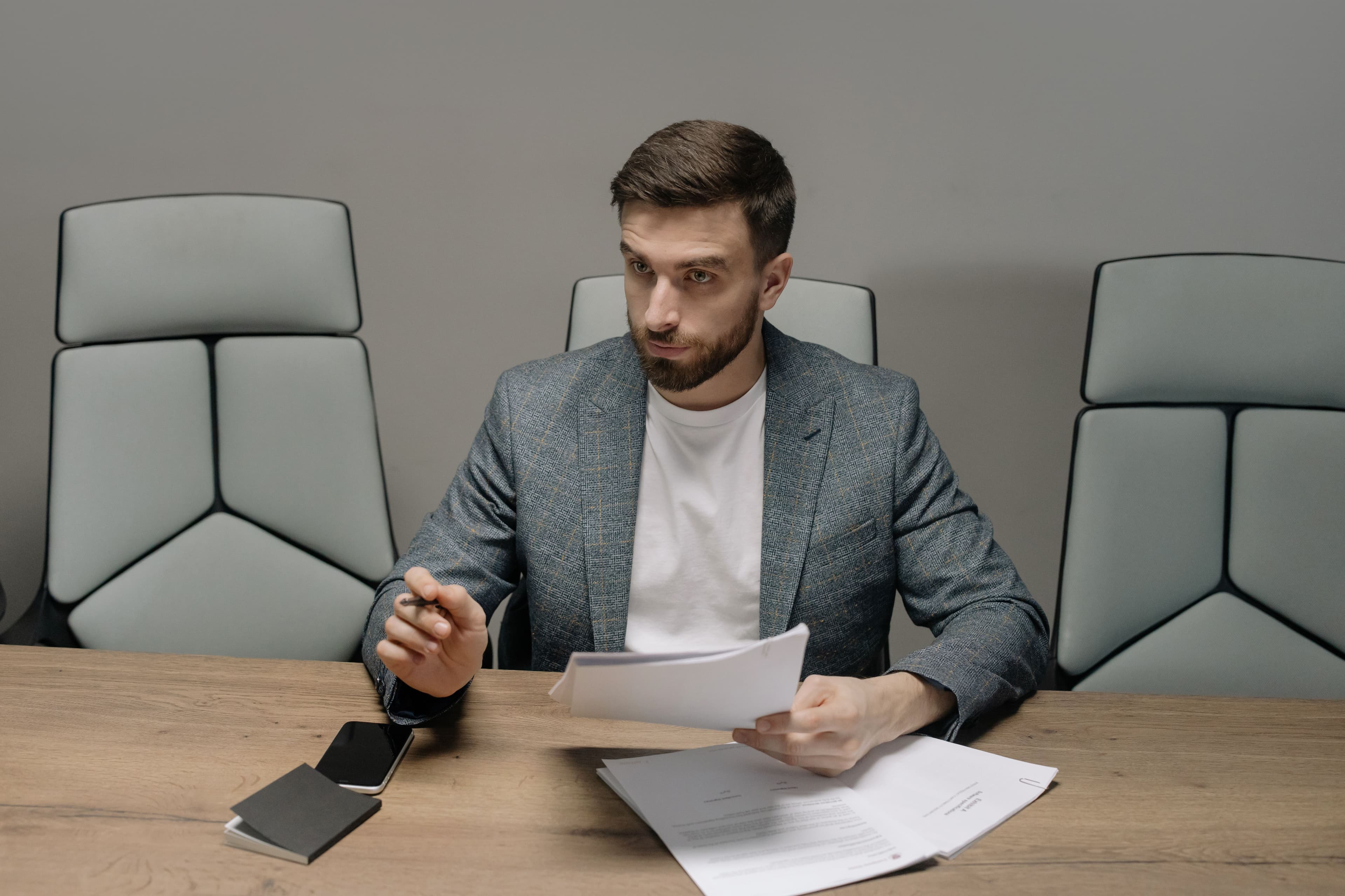 The funder wants a one-on-one
